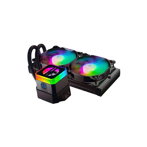 WATER COOLER COUGAR HELOR RGB – 240MM- SOCKET – 115X – AM4 – CON CONTROL REMOTO (RL-HLR240-V1)