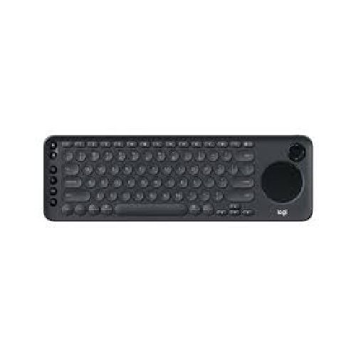 Teclado Logitech K600, Inalámbrico, Multimedia, Con trackpad