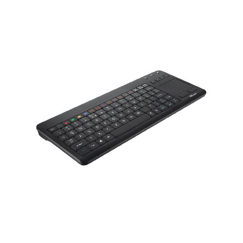 TECLADO TRUST SENTO SMART TV WIRELESS WITH TOUCHPAD – BLACK (20062)