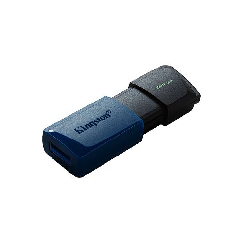 PEN DRIVE KINGSTON 64GB USB 3.2 DATATRAVELER EXODIA M BLACK/BLUE (DTXM/64GB)