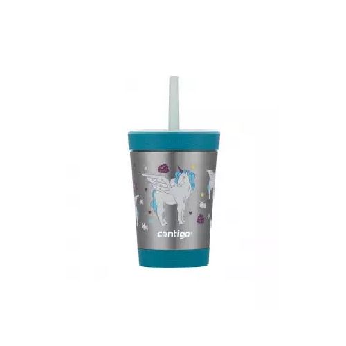 VASO CON SORBETE UNICORNIO  