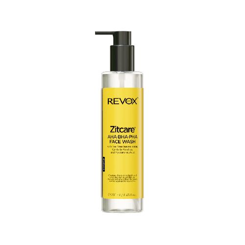 Zitcare Gel Facial AHA BHA PHA - REVOX - Dipaso es una tienda de belleza especializada en productos para el cuidado personal y capilar de hombres y mujeres