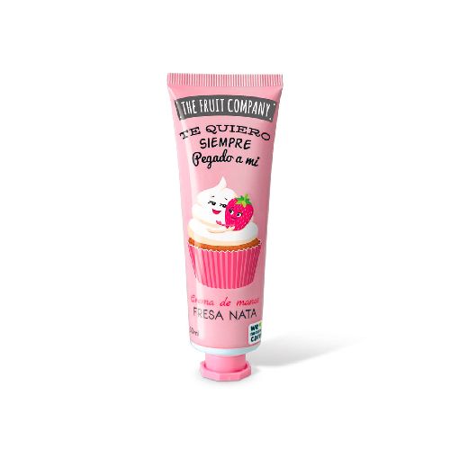 Crema de manos Fresa Nata The Fruit Company 50ml - Dipaso es una tienda de belleza especializada en productos para el cuidado personal y capilar de hombres y mujeres