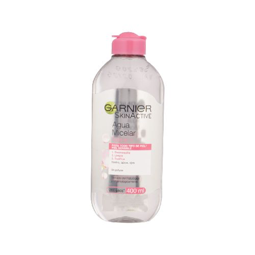 Agua micelar Garnier 400ml - Dipaso es una tienda de belleza especializada en productos para el cuidado personal y capilar de hombres y mujeres