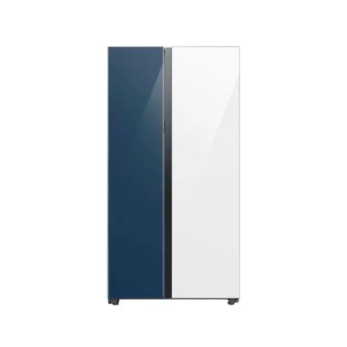 SAMSUNG | REFRIGERADORA 640 LITROS | BESPOKE SIDE BY SIDE COLOR AZUL/BLANCO en oferta - cómpralo solo en Mi Bodega.