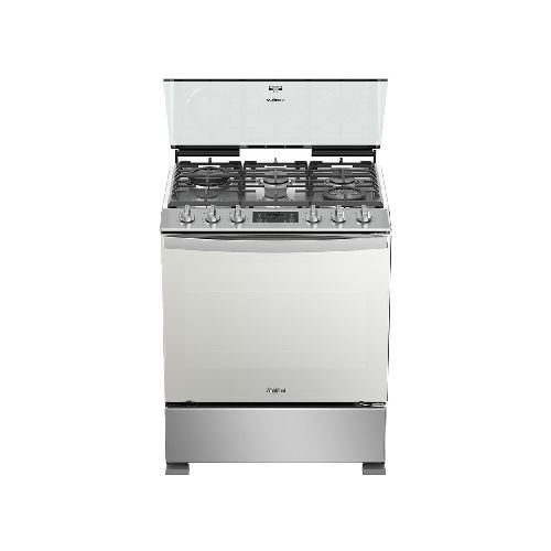 Cocina de piso 76 cm con 6 quemadores | Whirlpool Ecuador - Whirlpool Ecuador | Lavadoras, secadoras, refrigeradoras y más