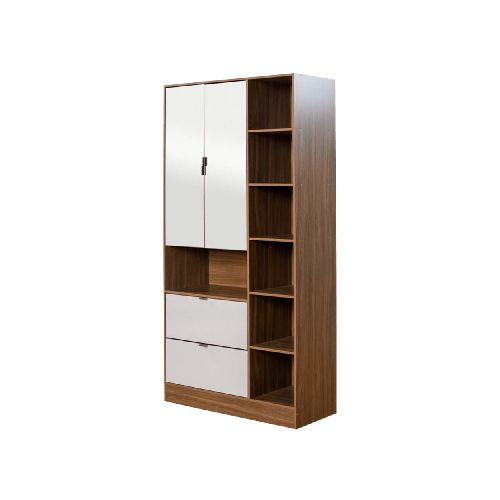 Armario Multiuso Joy 2p | Bi Color  Almendra/Off White - El Bosque Mueble - El Bosque Muebles - Diseño | Precio | Garantía - Tienda en línea