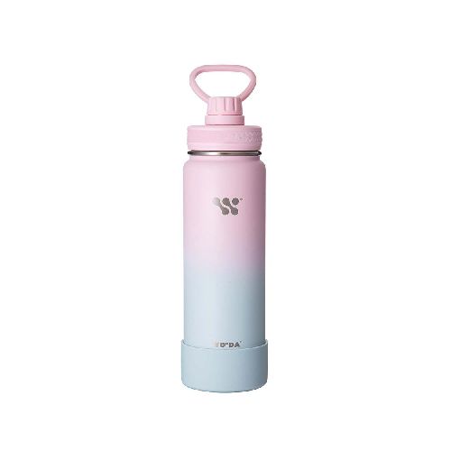 Termo Woda  Algodón  de Azucar  24 OZ |  Bi Color Rosado/Celeste  - El Bosque - El Bosque Muebles - Diseño | Precio | Garantía - Tienda en línea