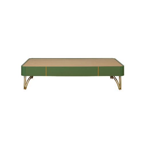 Mesa De Centro Cadenza | Bi Color Verde /Freijo - El Bosque Muebles - El Bosque Muebles - Diseño | Precio | Garantía - Tienda en línea