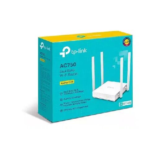 Router Tp-link Archer C24 Dual Band Ac750 4 Antenas 3 En 1 – MundoTek.com.ec | Mayoristas en Tecnología  