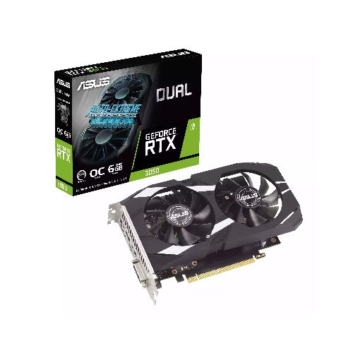 Tarjeta de Video RTX 3050 Asus Dual 6Gb GDDR6 OC PCIe 4.0 | Quito Ecuador