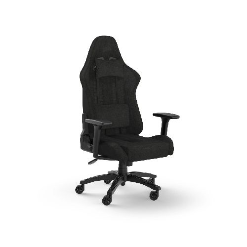 Silla Gamer Corsair TC100 Relaxed Fabric Black / Black | Quito Ecuador