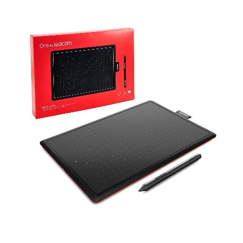 Tableta Digitalizadora One by Wacom Medium BLK/RED | Quito Ecuador