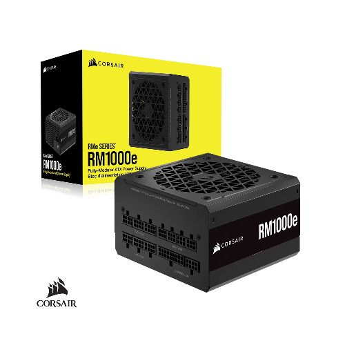 Fuente de poder 1000W Corsair RM1000e 80+Oro Full Modular | Quito Ecuador