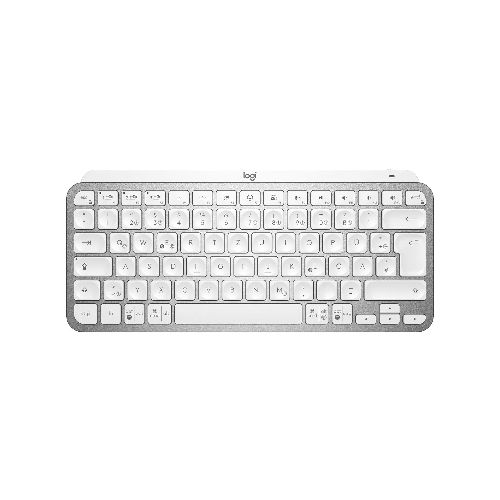 Teclado Logitech inalámbrico MX KEYS Mini Gris pálido/ Español | Quito Ecuador