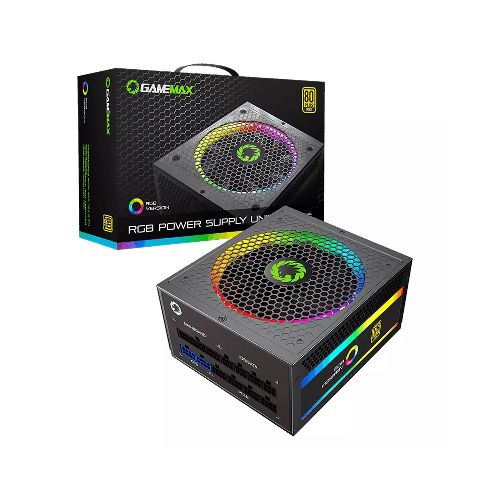 Fuente de poder 850W Gamemax RGB-850 PRO 80+ Gold Modular | Quito Ecuador