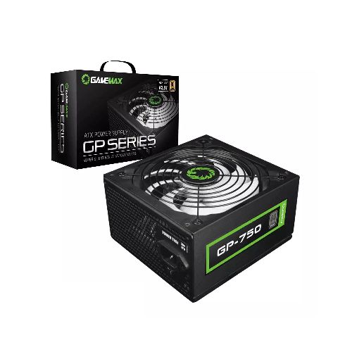 Fuente de poder 750W Gamemax GP-750 80+ Bronce | Quito Ecuador