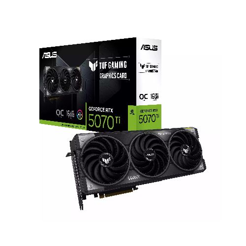 Tarjeta de Video RTX 5070 Ti Asus TUF Gaming 16GB OC GDDR7 | Quito Ecuador