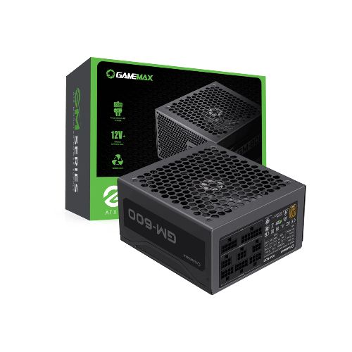 Fuente de poder 600W Gamemax GM-600 80+ Bronce Modular | Quito Ecuador