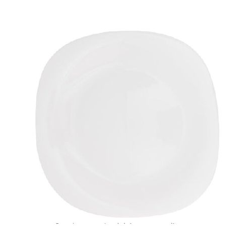 Linea Opal Blanco Plato Cuadrado 22 cm BH  