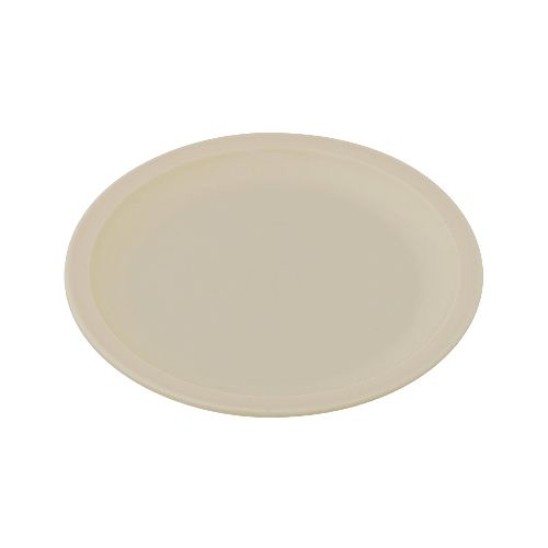 Plato Plano Extra Grande Policarbonato 24.5 cm Blanco  