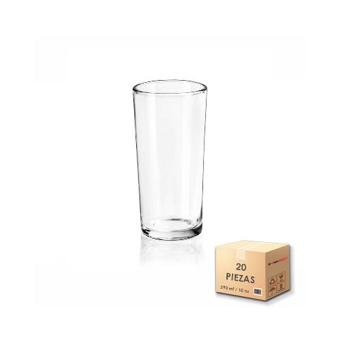 Vaso Cubero Premium Soave de 10 oz (290ml) Caja de 20 Pzas Vcl  