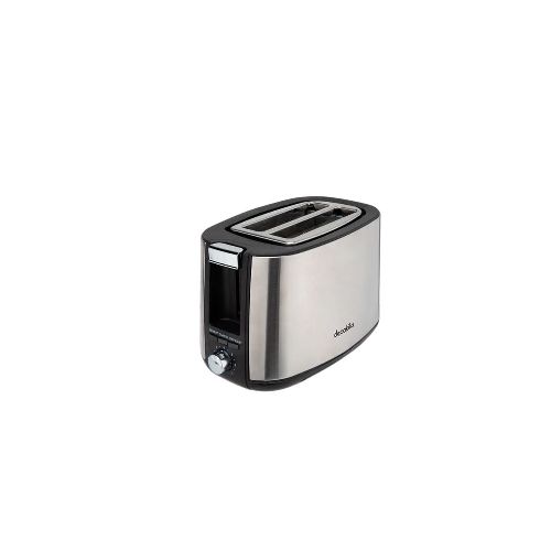 Tostador de 2 Rebanadas 750 w En acero inox  