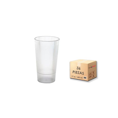 Vaso de Policarbornato Riviera 17 Oz Caja c/36 pzas Tcp  