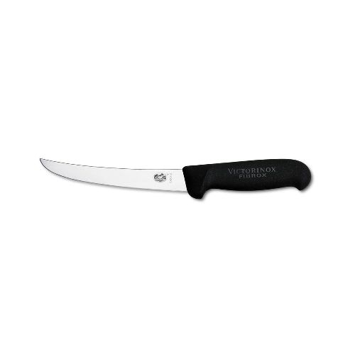 Cuchillo Deshuesador Curvo mango Fibrox Negro Victorinox  