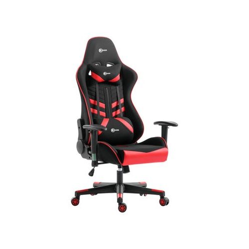 Silla Gaming Radioshack 2606049 Acero Reforzado Negro/Rojo| Artefacta Ecuador