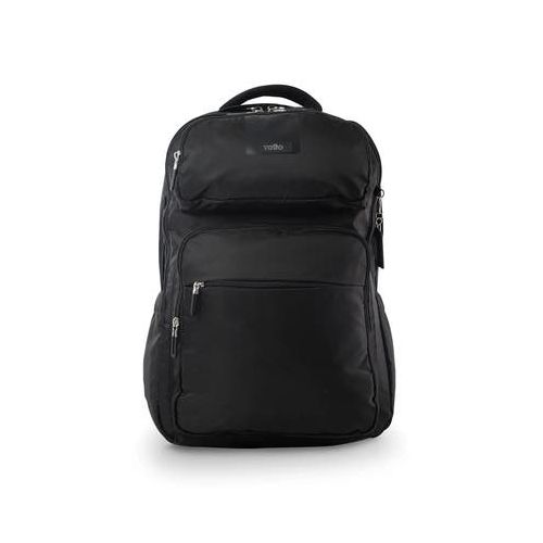 Mochila Ejecutiva Unisex Blanda Totto 22.08 Lt. Negro Pc Suspension| Artefacta Ecuador