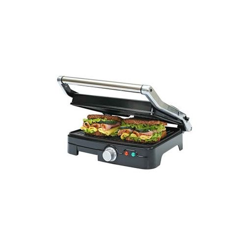 Tostadora Grilladora Lmaco Grill Panini Ig2923 1800 W 4 Rebanadas Negro Y Gris| Artefacta Ecuador