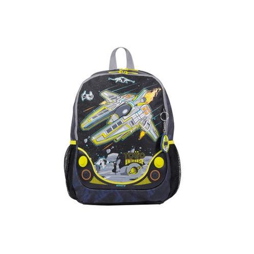 Mochila Infantil Para Niño Blanda Totto 15.25 Lt. Negro  Infantil Spaceship M| Artefacta Ecuador