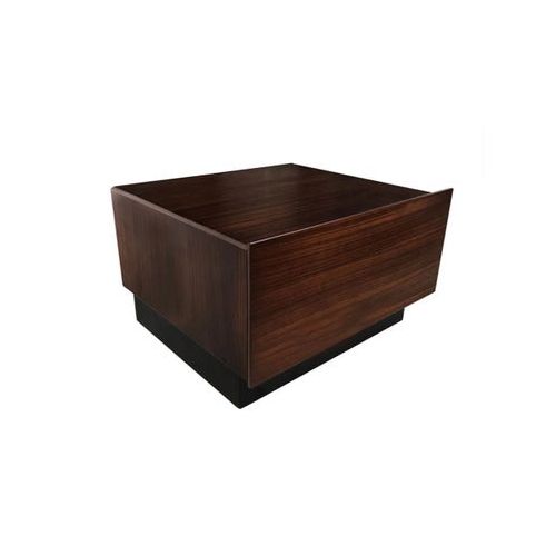 Mesa De Noche Velador Iz Muebles Mónaco Madera Sólida Fernán Sanchez + Mdf Color Cedro| Artefacta Ecuador