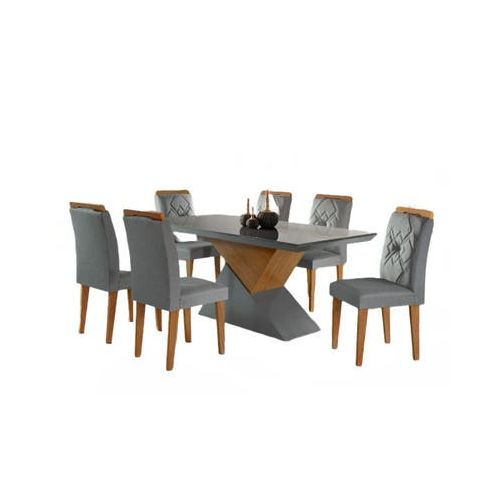 Juego De Comedor Commodity Dubai Rectangular 6 Sillas| Artefacta Ecuador