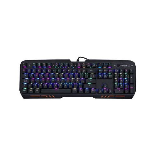 Teclado Gaming Radioshack Striker Mecánico Negro| Artefacta Ecuador