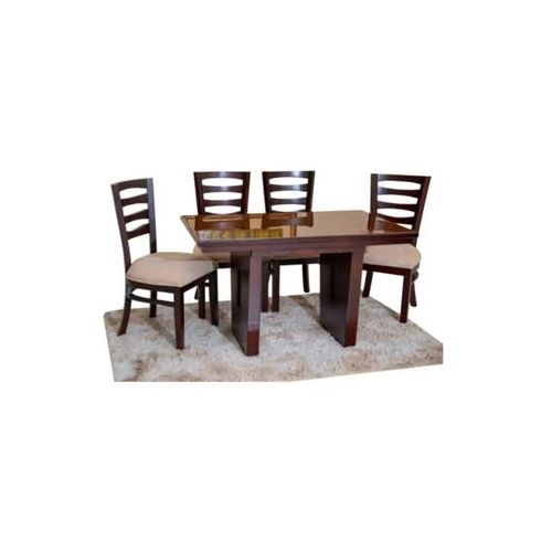 Juego De Comedor Acurio Rectangular 4 Puestos Sillas China| Artefacta Ecuador