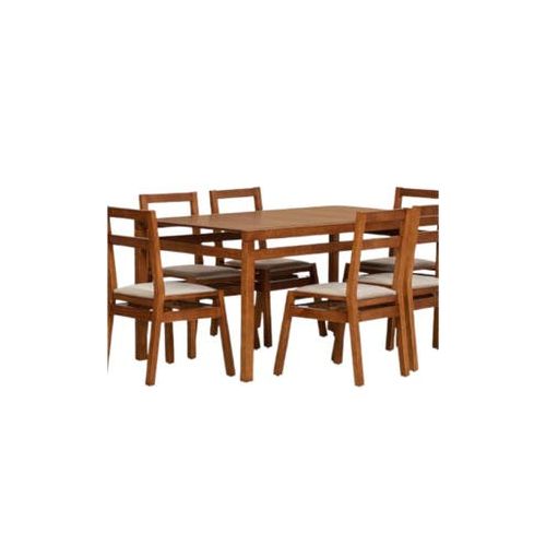 Juego de Comedor Calabria Rectangular 6 Sillas Alessandra  