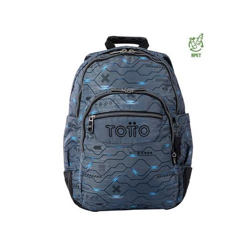 Mochila Unisex Blanda Totto 19.6 Lt. Clarke Estampado Pc Rayol| Artefacta Ecuador