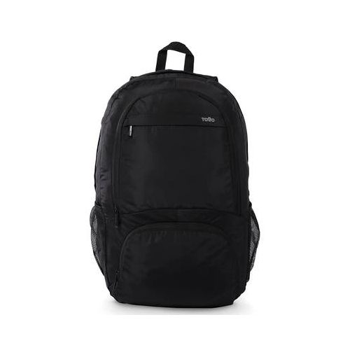 Mochila De Viaje  Unisex Blanda Totto 22.21 Lt. Negro Syncro| Artefacta Ecuador