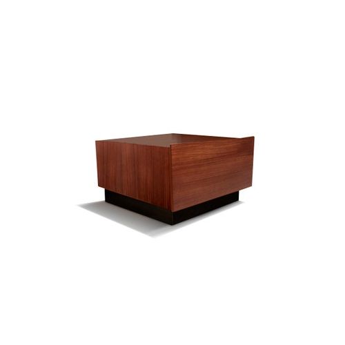 Mesa De Noche Velador Iz Muebles París Madera Sólida Fernán Sanchez + Mdf Color Cedro| Artefacta Ecuador