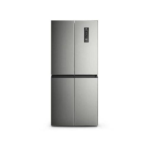 Refrigeradora Electrolux ERQU40E3HWS 421 litros side by side color silver