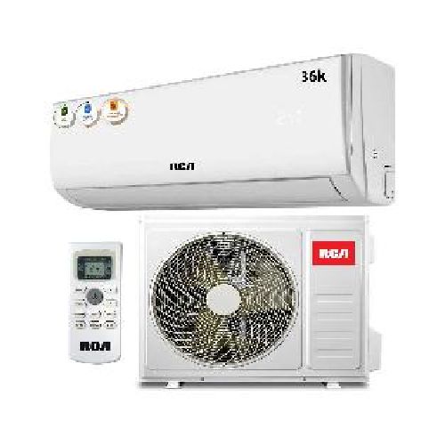 Aire acondicionado Rca RCA-36KBTU 36000 btu alta eficiencia 220v ahorro energético 65% más color blanco