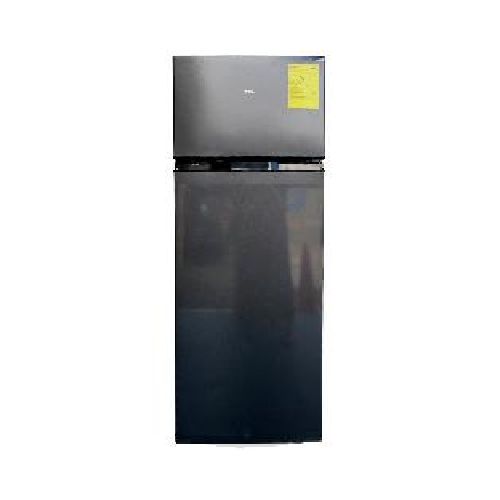 Refrigeradora Tcl F210TMC 210 litros top freezer cristal g defrost 5tclr07 color negro