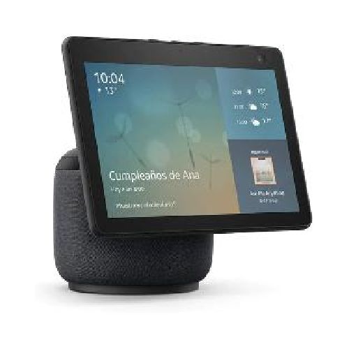 Parlante inteligente Alexa ECHO SHOW 10 pantalla inteligente alexa hd con movimiento color negro