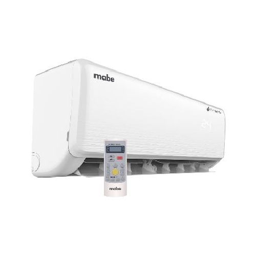 AIRE ACONDICIONADO MABE MMT12CDBWCCAX8 12000 BTU ALTA EFICIENCIA  TUBERíA ACANALADA 100% DE COBRE COLOR BLANCO  