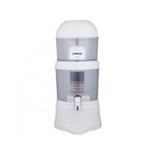 Purificador de agua Umco 5162 con purificador filtrado 3 etapas agua templada color blanco