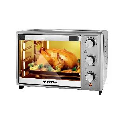 Horno y freidora de aire Innova HORNO-AIRFRYER 34 lt 1600w función de convección (freidora de aire) / asador color croma