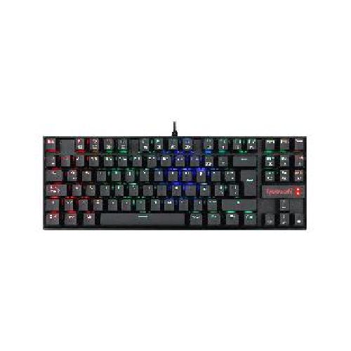 Teclado Redragon KUMARA K552 switch rojo color negro