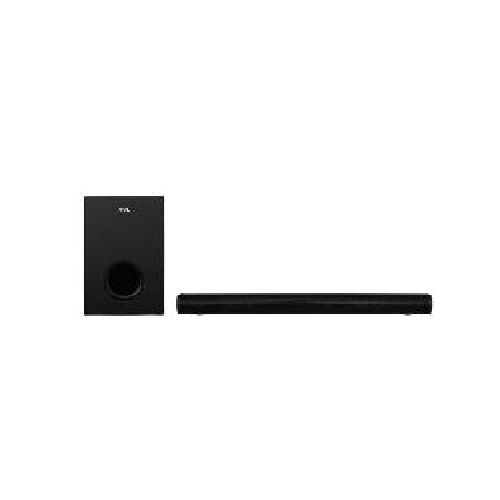 Barra de sonido Tcl S542W 200 watts subwoofer bluetooth color negro